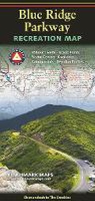 Abbildung von: Blue Ridge Parkway Recreation Map - Benchmark Maps