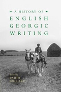 Cover: A History of English Georgic Writing - Cambridge University Press