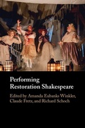 Cover: Performing Restoration Shakespeare - Cambridge University Press