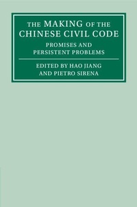 Enlarge image Cover: The Making of the Chinese Civil Code - Cambridge University Press