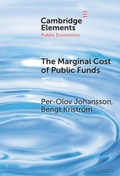 Cover: The Marginal Cost of Public Funds - Cambridge University Press
