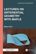 Bild: Lectures on Differential Geometry with Maple - Chapman and Hall