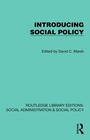 Cover: Introducing Social Policy - Routledge