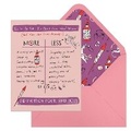 Cover: 6-Pack Em & Friends Julia Rothman Love More/Less Greeting Cards - Em & Friends