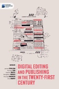 Cover: Digital editing and publishing in the twenty-first century - Scottish Universities Press