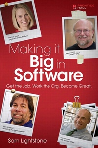 Enlarge image Cover: Making it Big in Software - Pearson
