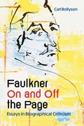 Cover: Faulkner On and Off the Page - Princeton University Press