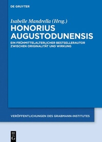 Abbildung von: Honorius Augustodunensis - De Gruyter
