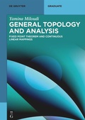 Cover: General Topology and Analysis - De Gruyter