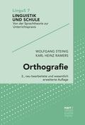 Cover: Orthografie - Narr Francke Attempto Verlag