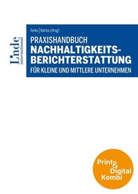 Abbildung von: Praxishandbuch Nachhaltigkeitsberichterstattung für kleine und mittlere Unternehmen (Kombi Print&digital) - Linde