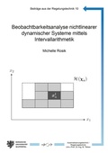 Cover: Beobachtbarkeitsanalyse nichtlinearer dynamischer Systeme mittels Intervallarithmetik - Shaker