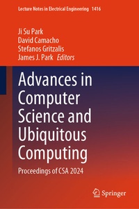 Enlarge image Cover: Advances in Computer Science and Ubiquitous Computing - Springer