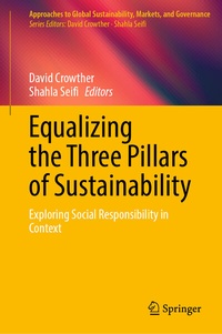 Enlarge image Cover: Equalizing the Three Pillars of Sustainability - Springer Nature Switzerland AG