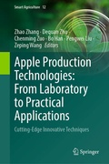 Cover: Apple Production Technologies: From Laboratory to Practical Applications - Springer