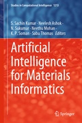 Cover: Artificial Intelligence for Materials Informatics - Springer