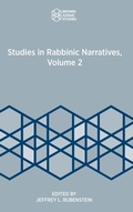 Cover: Studies in Rabbinic Narratives, Volume 2 - Brown Judaic Studies