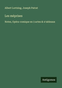 Enlarge image Cover: Les méprises - Antigonos Verlag