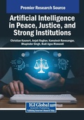 Cover: Artificial Intelligence in Peace, Justice, and Strong Institutions - Information Science Publishing