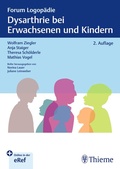 Abbildung von: Dysarthrie bei Erwachsenen und Kindern - Thieme