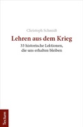 Bild: Lehren aus dem Krieg - Tectum Wissenschaftsverlag