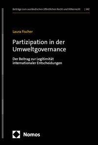 Abbildung von: Partizipation in der Umweltgovernance - Nomos
