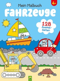 Abbildung von: Mein Malbuch Fahrzeuge - Schwager & Steinlein