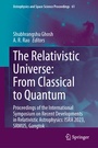 Cover: The Relativistic Universe: From Classical to Quantum - Springer