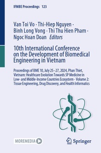Enlarge image Cover: 10th International Conference on the Development of Biomedical Engineering in Vietnam - Springer