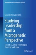 Cover: Studying Leadership from a Microgenetic Perspective - Springer