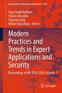 Abbildung von: Modern Practices and Trends in Expert Applications and Security - Springer Nature Switzerland AG