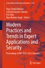 Cover: Modern Practices and Trends in Expert Applications and Security - Springer