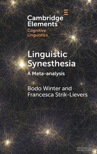 Abbildung von: Linguistic Synesthesia - Cambridge University Press