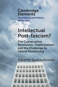 Cover: Intellectual Post-fascism? - Cambridge University Press
