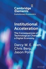 Cover: Institutional Acceleration - Cambridge University Press