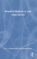 Bild: Research Methods in Law - Routledge
