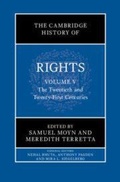 Cover: The Cambridge History of Rights: Volume 5, The Twentieth and Twenty-First Centuries - Cambridge University Press