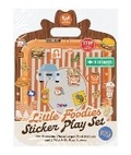 Cover: Little Foodies Reusable Sticker Play Set - Blue Star Press