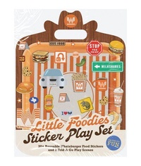Abbildung von: Little Foodies Reusable Sticker Play Set - Blue Star Press