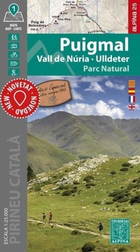 Abbildung von: Puigmal / Vall de Nuria / Ulldeter carte&guide de rand. - Alpina, Editorial, S.L.