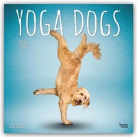Abbildung von: Yoga Dogs - Hunde Yoga 2026 - 16-Monatskalender - Browntrout Publishers