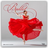 Abbildung von: Ballet - Ballett 2026 - 16-Monatskalender - Browntrout Publishers