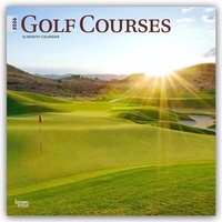 Abbildung von: Golf Courses - Golfplätze 2026 - 16-Monatskalender - Browntrout Publishers