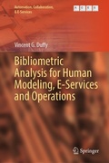 Cover: Bibliometric Analysis for Human Modeling, E-Services and Operations - Springer