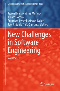 Enlarge image Cover: New Challenges in Software Engineering - Springer
