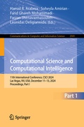 Cover: Computational Science and Computational Intelligence - Springer