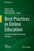 Cover: Best Practices in Online Education - Springer