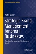 Cover: Strategic Brand Management for Small Businesses - Springer