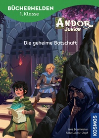 Abbildung von: Andor Junior, Bücherhelden 1. Klasse, Die geheime Botschaft - Kosmos