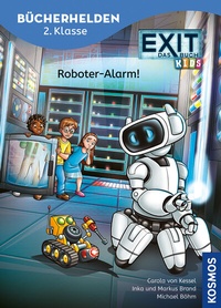 Abbildung von: EXIT® - Das Buch, Bücherhelden 2. Klasse, Roboter-Alarm! - Kosmos